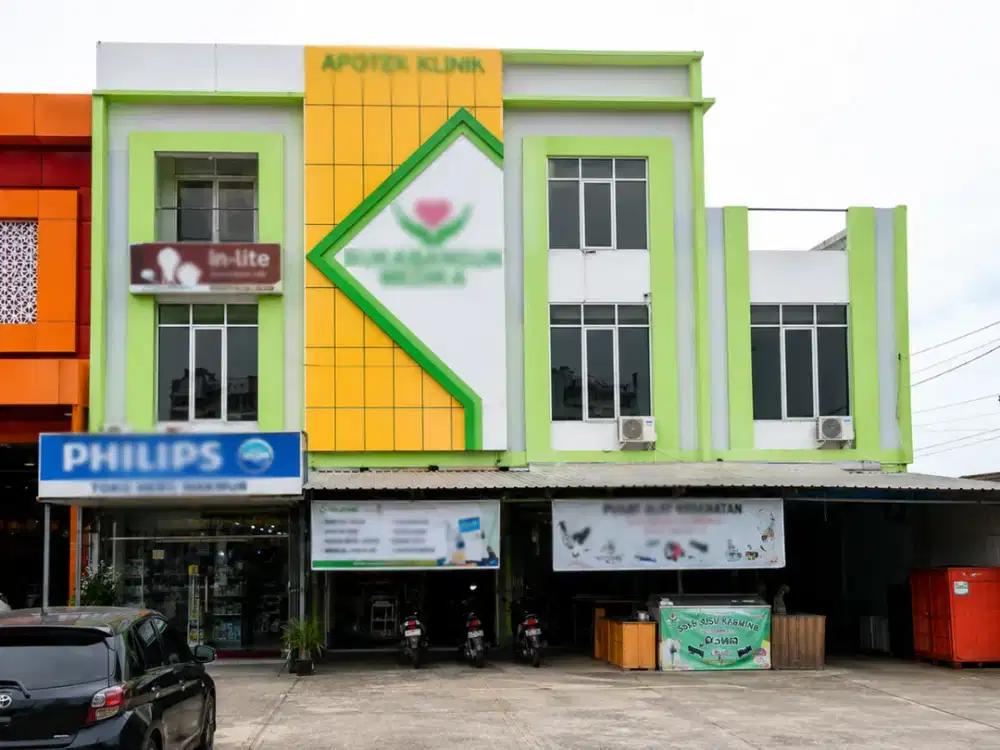 DIJUAL RUKO KLINIK + APOTEK JALAN SUKABANGUN II PALEMBANG