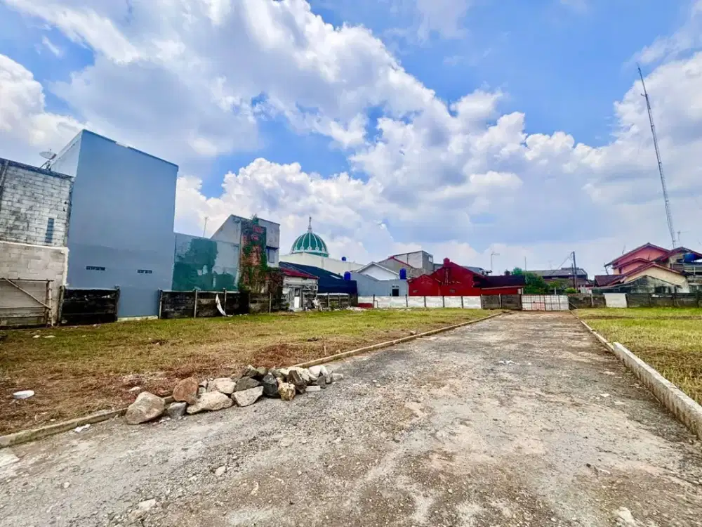 Tanah Kavling 200Jtan SHM Dalam Perumahan di Mustikajaya - Cocok Invest/Hunian - Bisa Cicil Tanpa Bunga - 10 Menit Tol