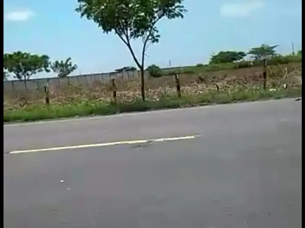 Murah Pol Tanah Industri 4Ha di Jl Raya Tuban - Widangan Jawa Timur