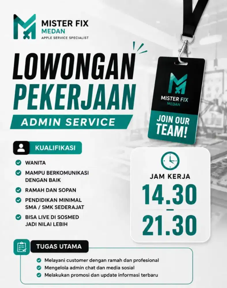 Admin service  iphone