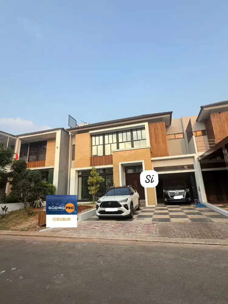 Dijual Rumah Cantik Baru Renovasi di Cluster Eksklusif KoWis Cibubur