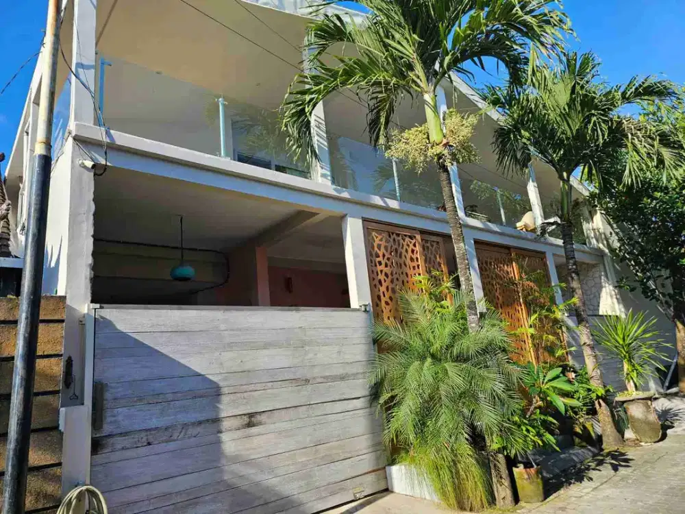 Dijual villa view sawah lokasi padonan tibubeneng kuta utara badung bali