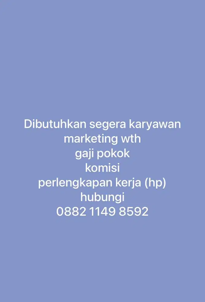 marketing and admin