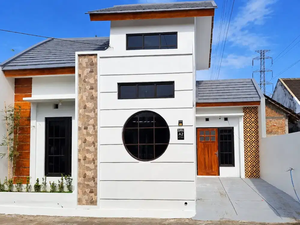 DIJUAL RUMAH BARU FULL FURNISHED DALAM CLUSTER  DI WIROKERTEN, BANGUNTAPAN, BANTUL - YOGYAKARTA