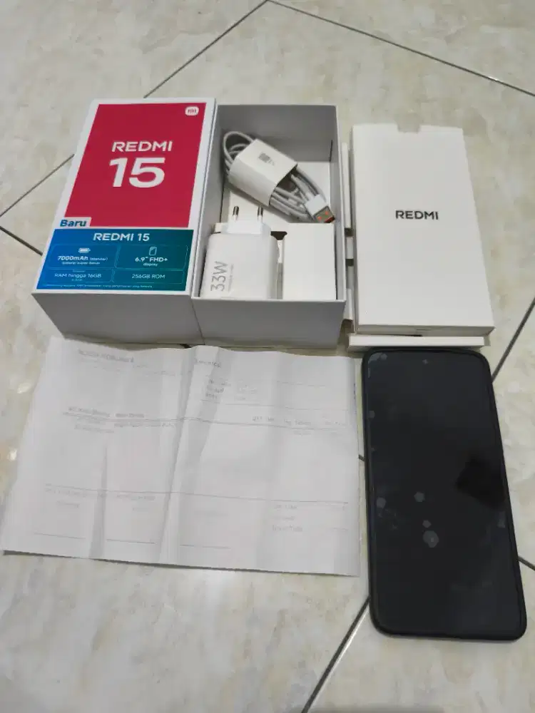 Xiaomi Redmi 15 ( RAM 8+8 GB & ROM 256 GB)