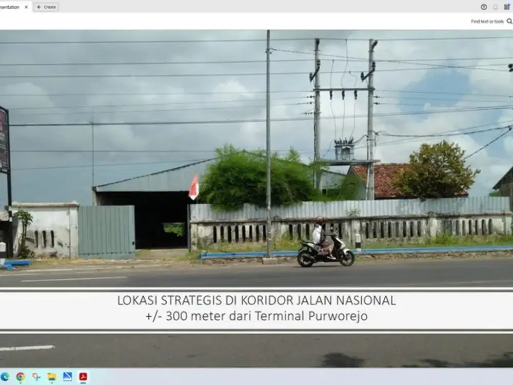 Dijual Pabrik Area Industri Lokasi Strategis di Purworejo