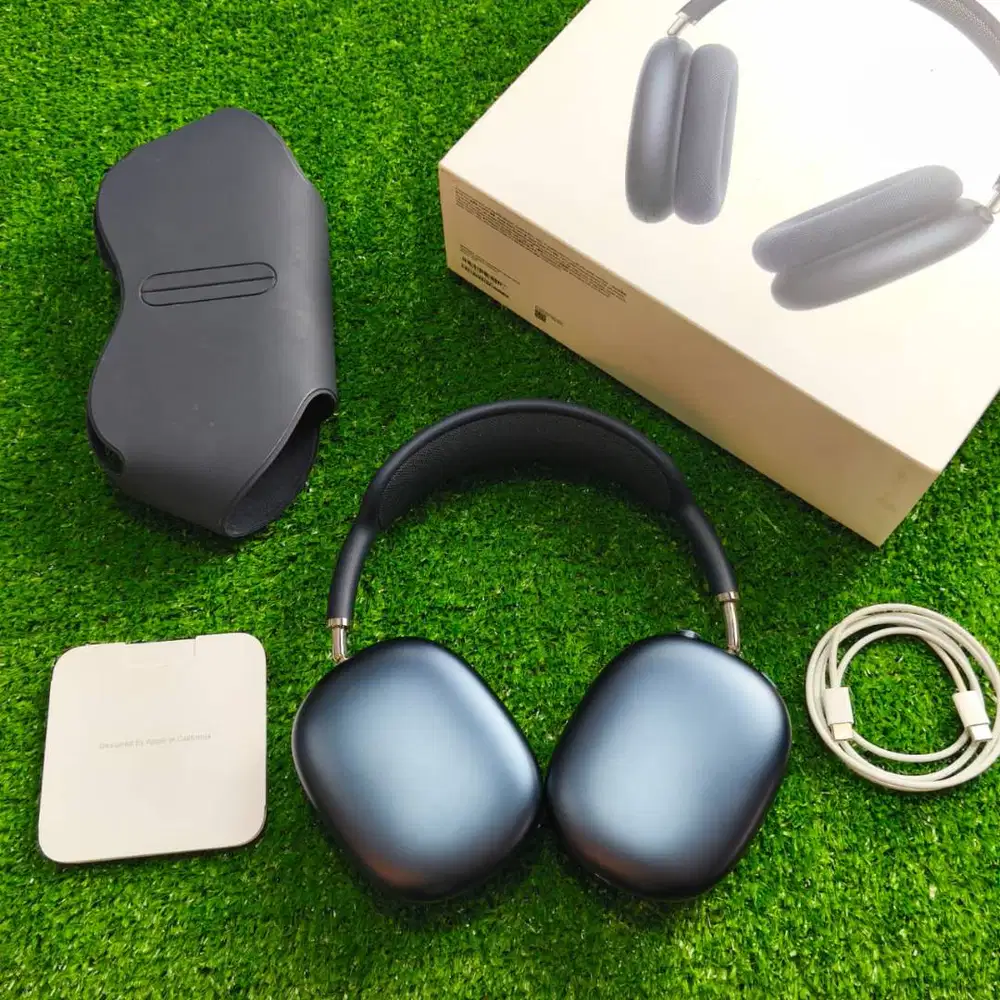 Airpods Max Gen 1 Usb C 2024 Midnight Kondisi 98% ex resmi fullset