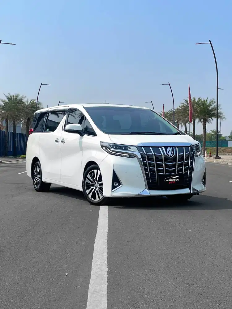 TOYOTA ALPHARD 2.5 G ATPM 2018 PILOT SEAT PUTIH LOW KM !! VELLFIRE
