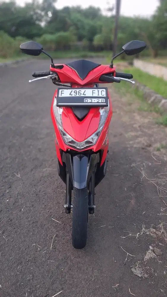 (A) HONDA BEAT CBS FI TAHUN 2023 KM LOW