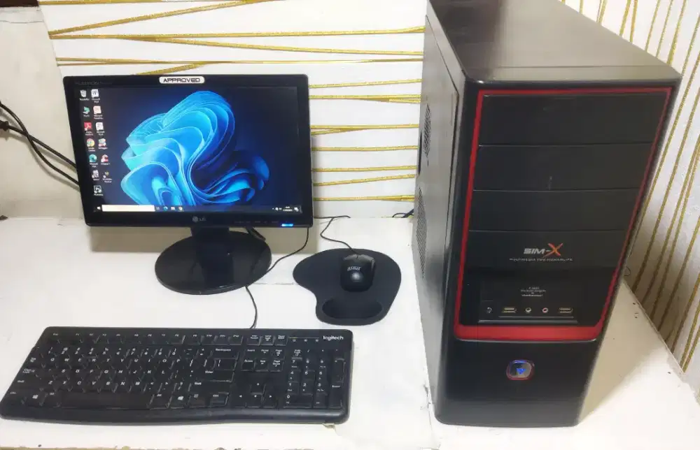 PC Komputer Fullset Core i5 Gen 3/ Ram 8Gb/ Wifi/ Monitor