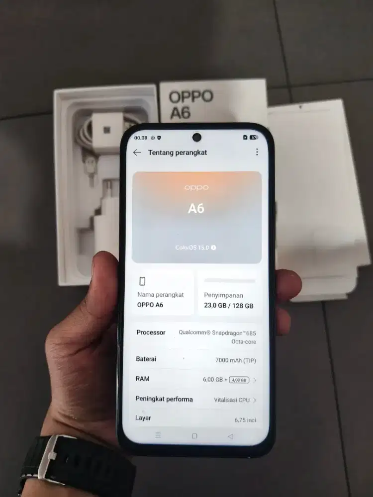 jual Oppo A6 nfc like new