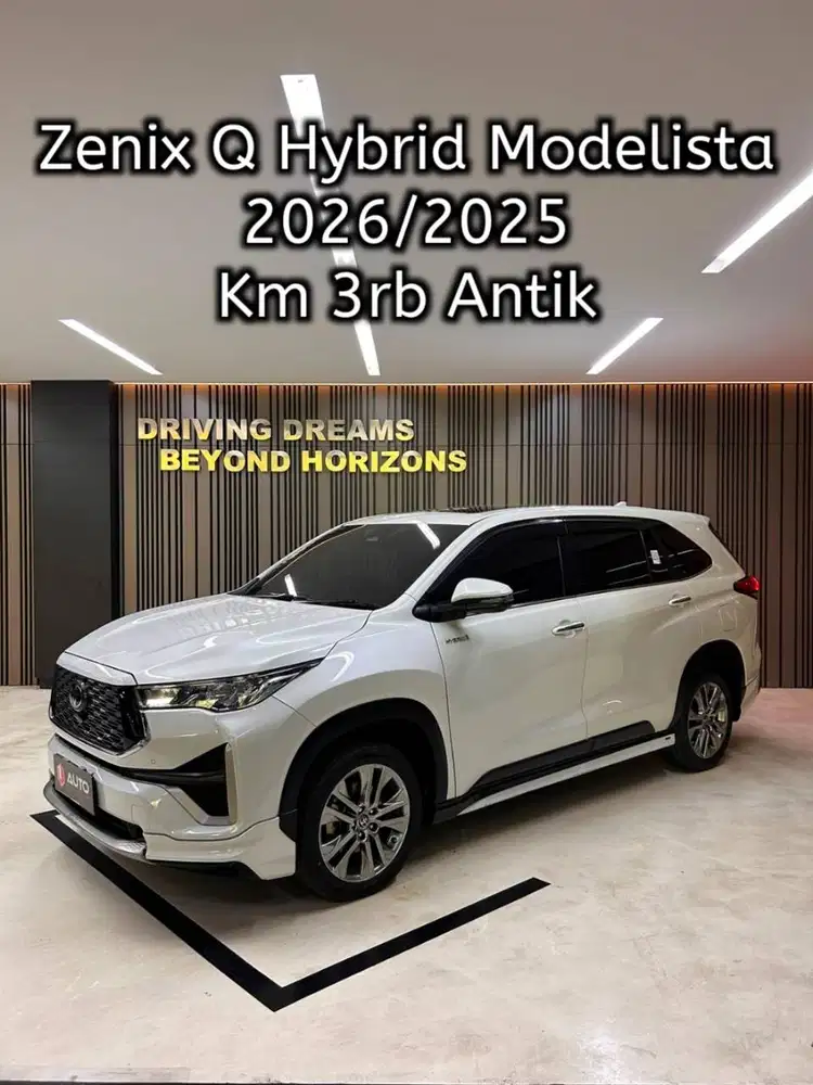 Toyota Innova Zenix 2.0 Q Hybrid TSS Modelista 2026 Putih Km3rb B2582F