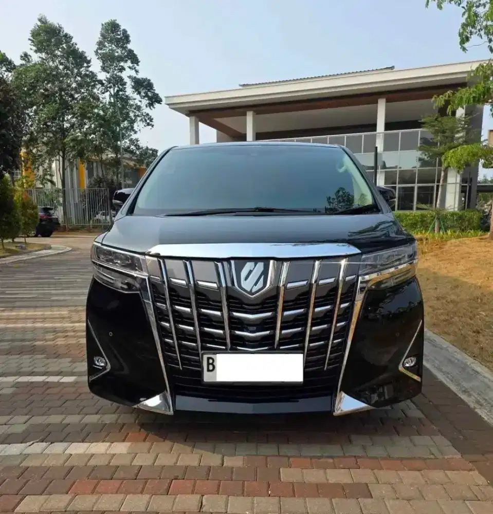 Alphard G ATPM TSS  Black On Beige