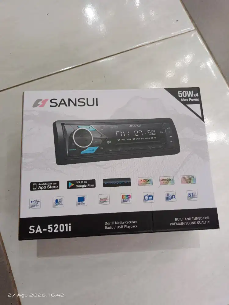 Head Unit Sansui SA-5201i single din
