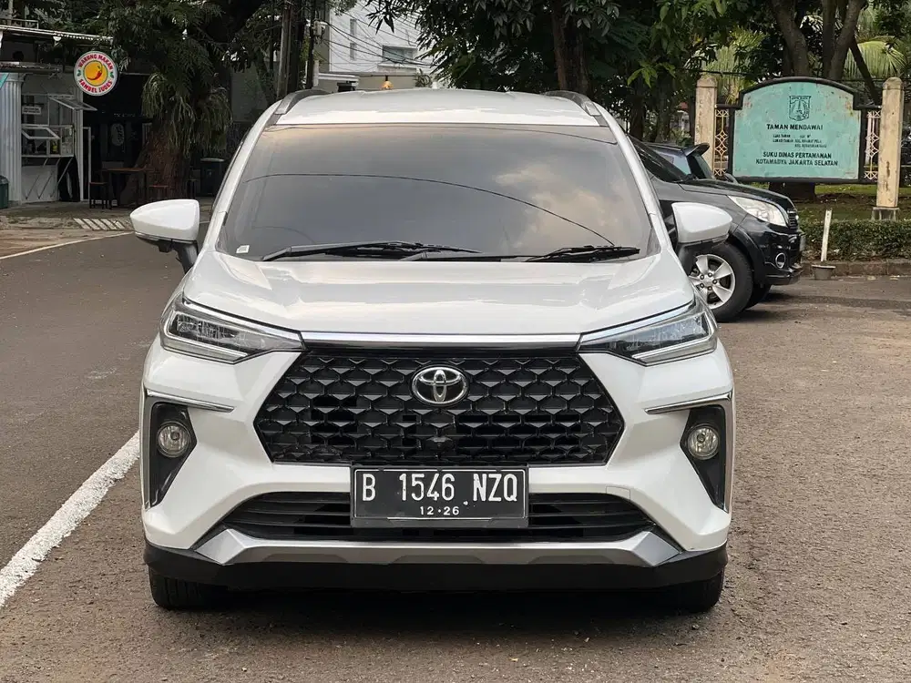 Toyota Veloz Q non TSS cvt 2021 PUTIH (Garage88 Kebayoran)