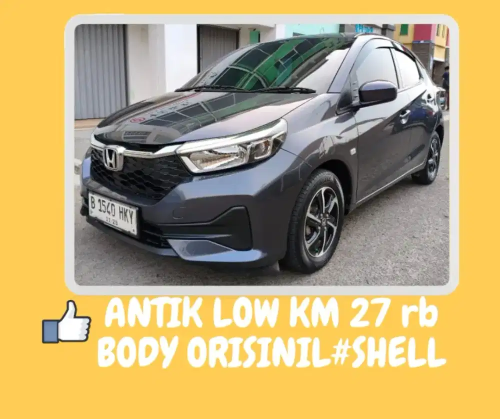 BRIO SATYA E AT 2023 TDP28jt Honda Brio 1.2 E CVT Matic Face Lift