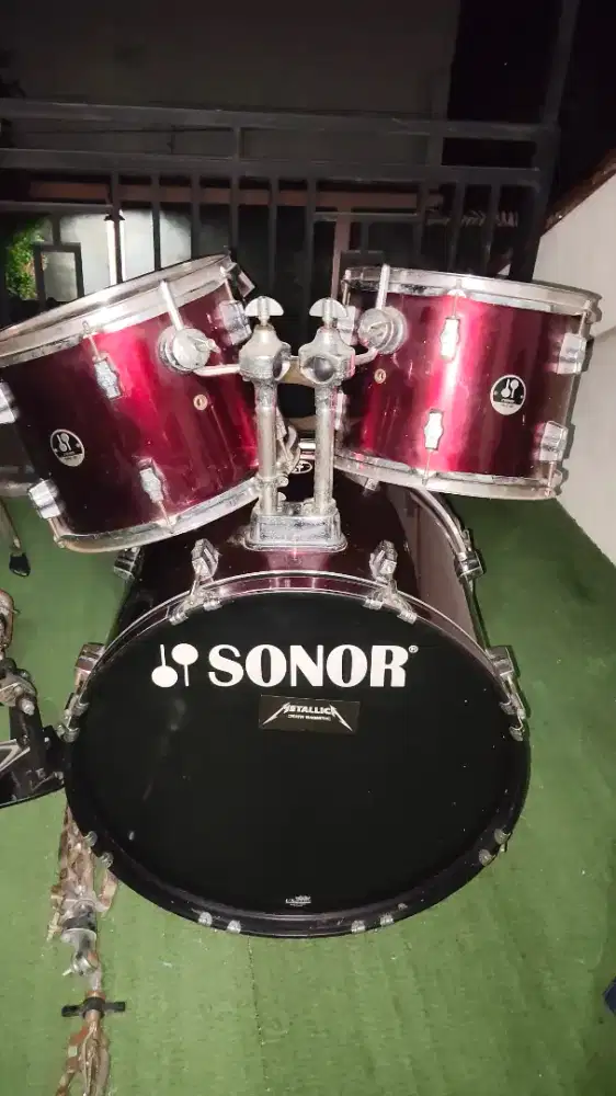 Sonor Force 507 Full Set Discontinued Series - Rare Build Quality!
