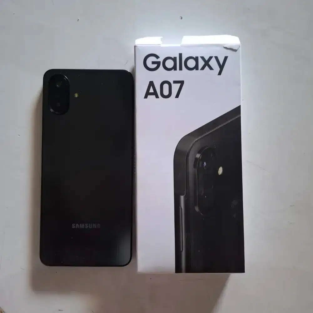 SAMSUNG A07 4/128 bekas pemakaian pribadi