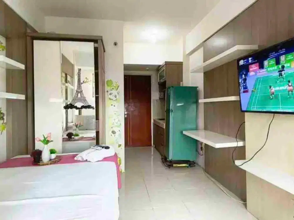 PUNCAK KERTAJAYA TERMURAH ‼ Apartemen Studio Furnish dekat ITS Sukolilo dan Universitas Hang Tuah