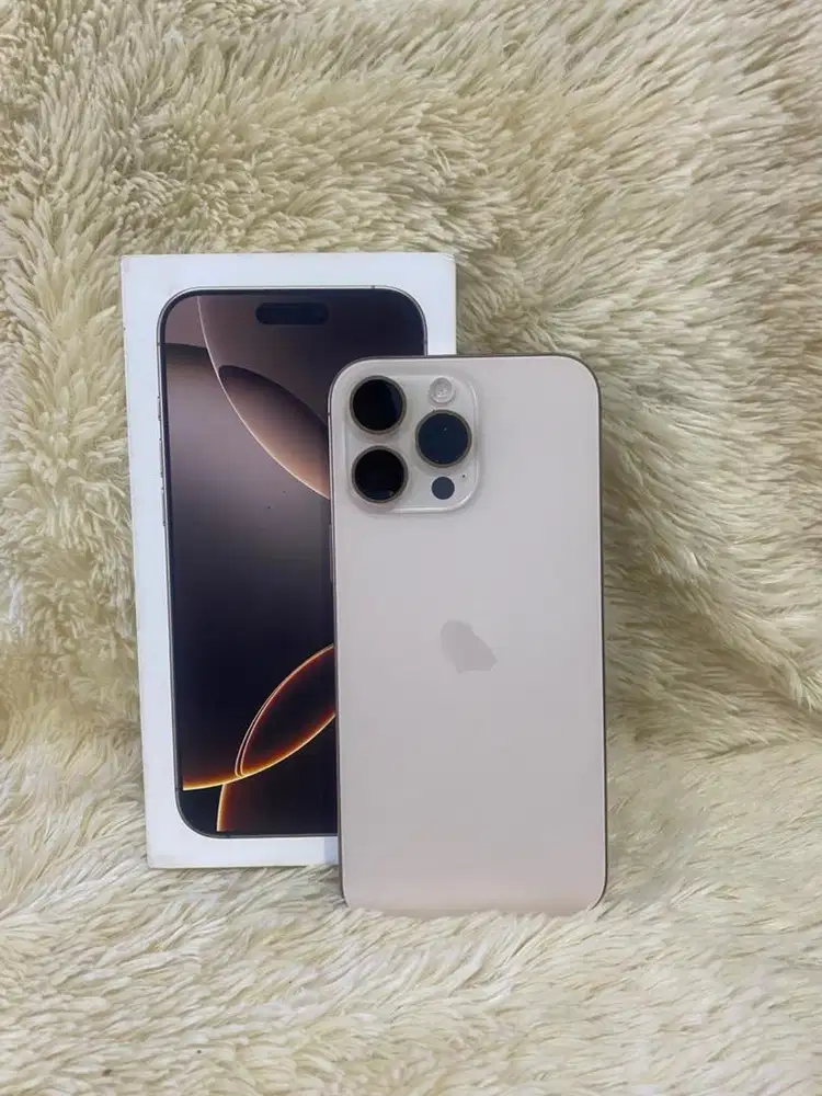 Iphone 16 Pro Max 256 Desertitanium ex ibox fullset #3Gcom