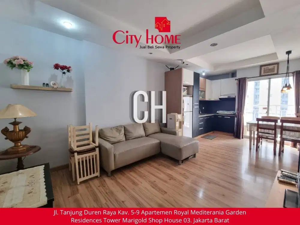 Dijual Apartemen 3 BR Furnished Mediterania Garden Residence 2