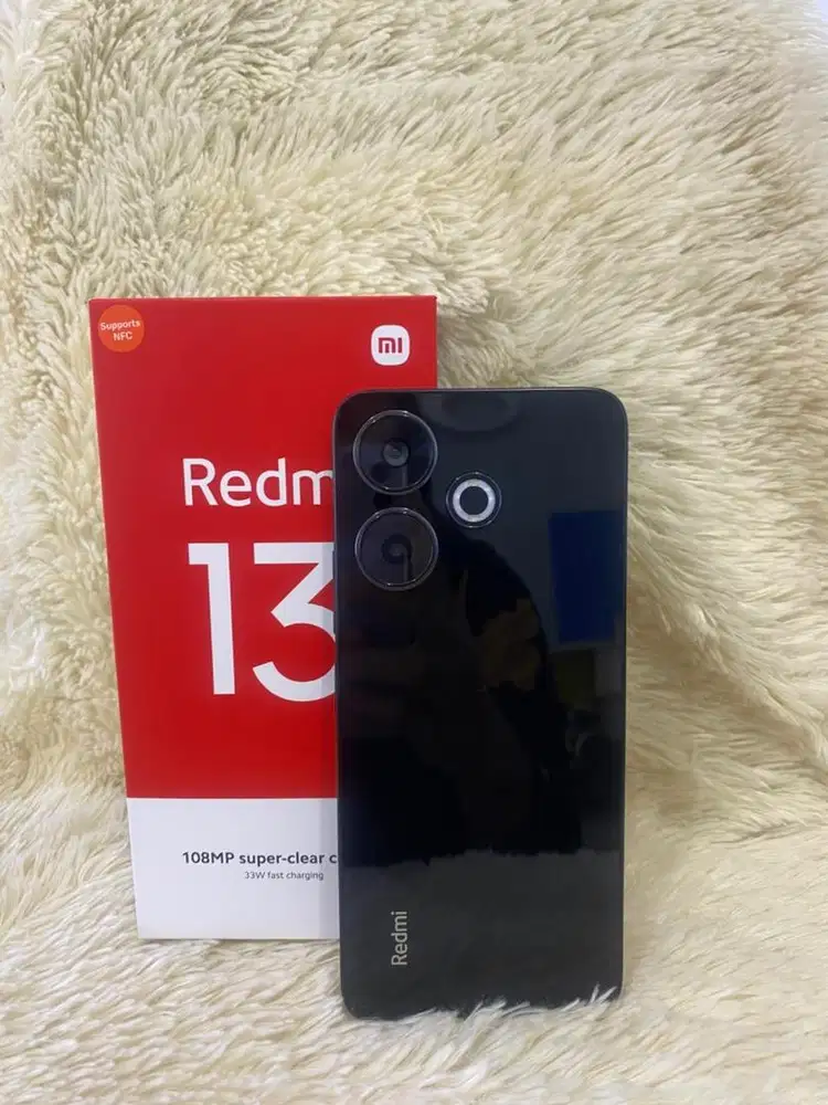 Redmi 13 ram 8/128 Black fullset original#3Gcom