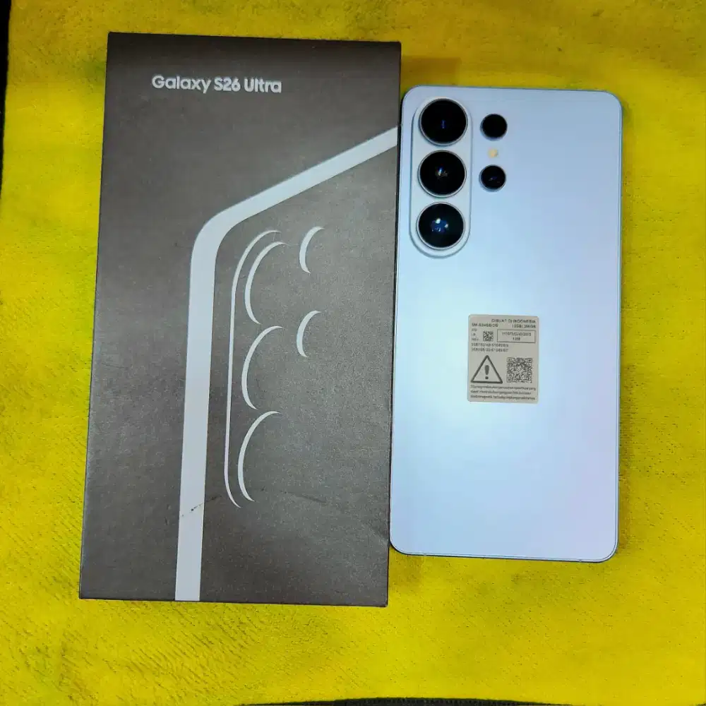 Samsung S26 Ultra 12/256GB, Fullset Ori SEIN, Free Adapter