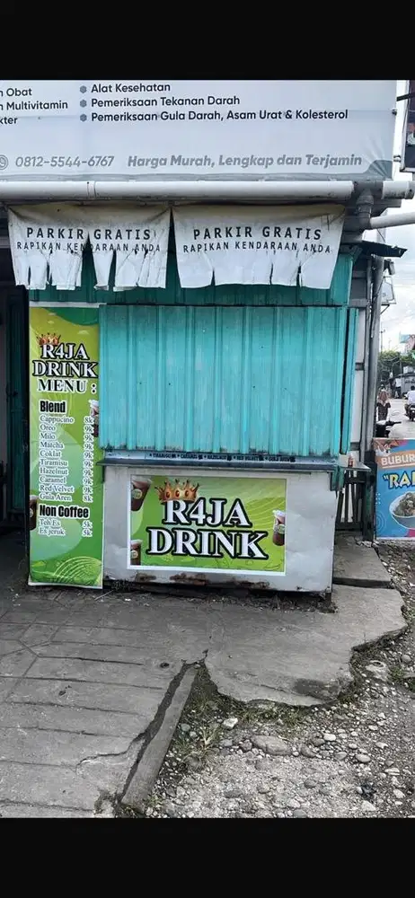 DIJUAL ROMBONG BEKAS OTLET MINUMAN