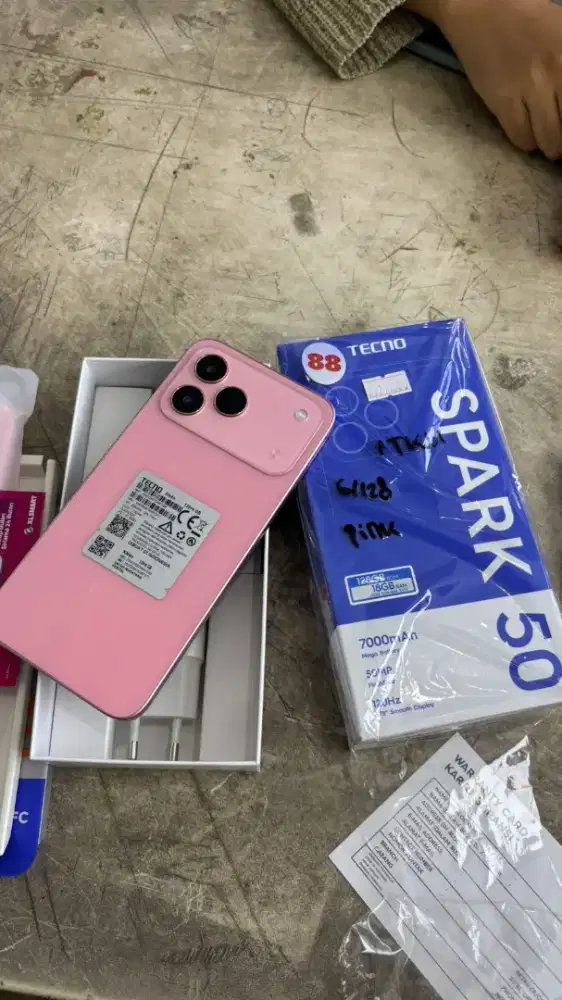 Spark 50 Ram 8/128 + 7000 mAh Foto Live Promo 200k