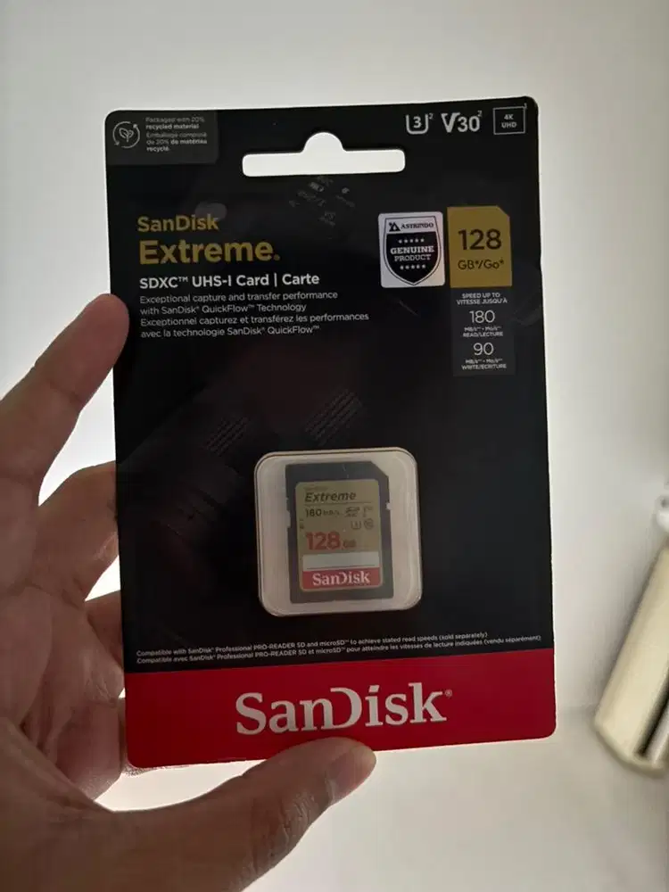 Sandisk exstreme 128 gb