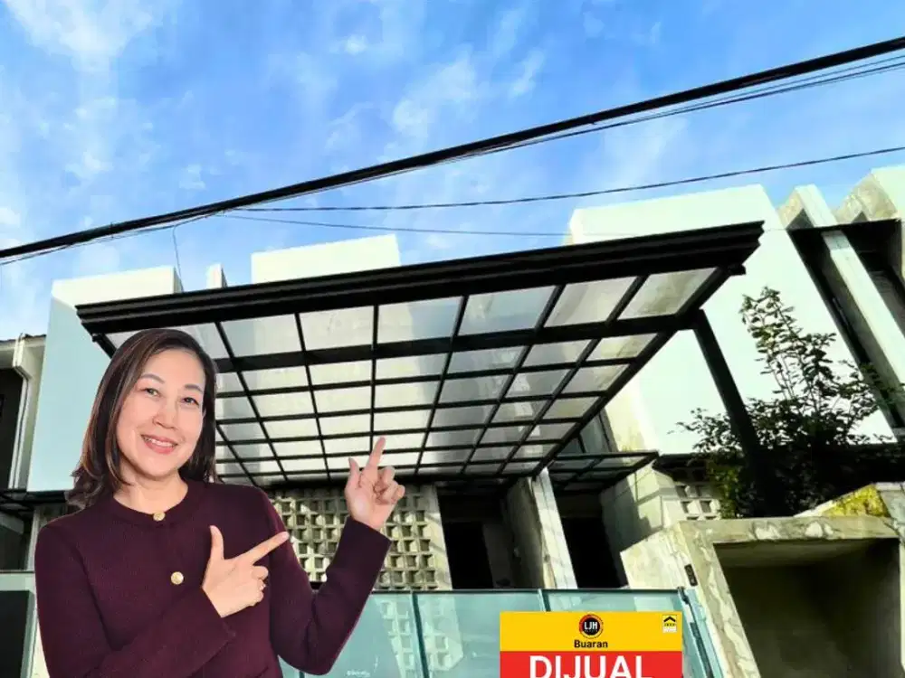 Dijual Rumah Townhouse Design Elegan di Margonda Hos Depok