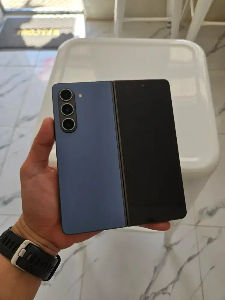 JUAL MURAH SAMSUNG Z FOLD 5 512 GB BLUE EX SEIN (baca keterangan)