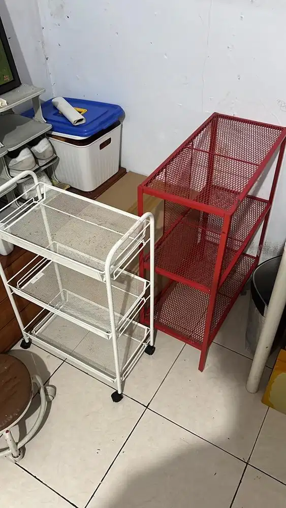 IKEA RÅSKOG Trolley 3 Susun – Putih
