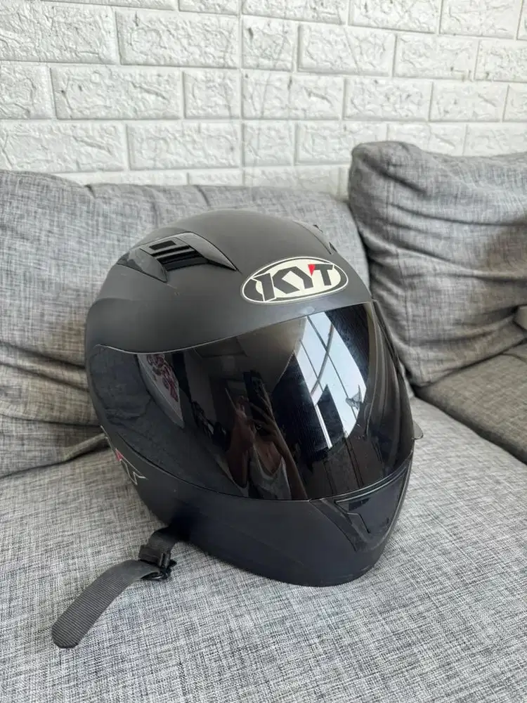 helm kyt r10 fullface black doff Uk L