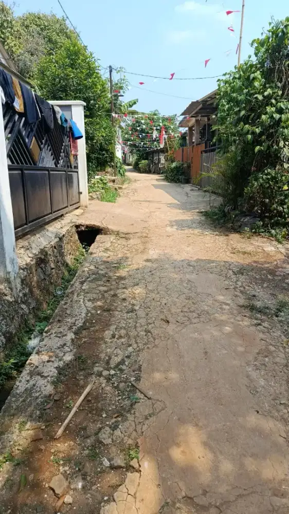 Tanah  100  m buat  rumah tinggal  bogor gunungsindur