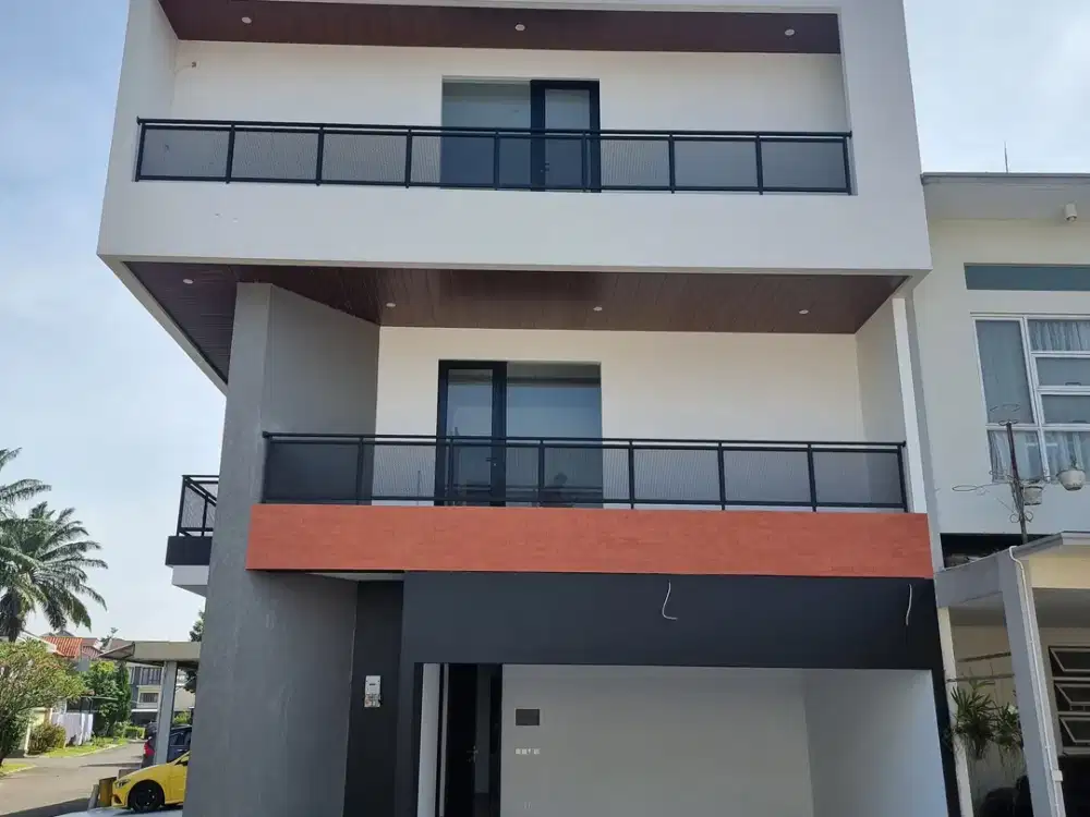 rumah BRAND NEW bangunan mandiri modern Sutera Flamboyan alsut