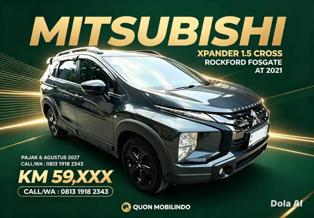 MITSUBISHI XPANDER CROSS 1.5 AT ROCKFORD FOSGATE 2021