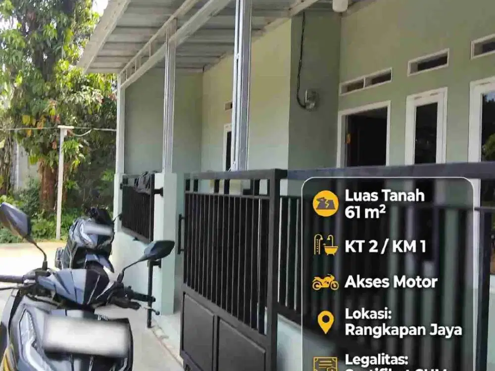DI JUAL RUMAH BARU READY SIAP HUNI