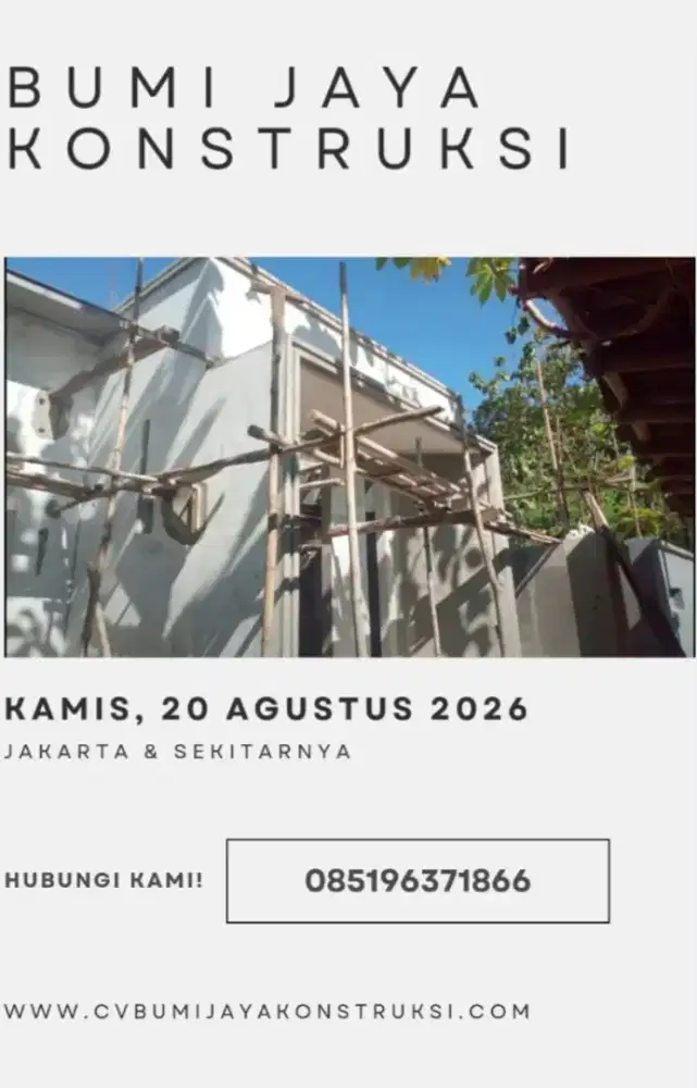 Jasa bangun rumah/renovasi