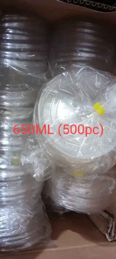 LID BOWL 2000pc @650ML TAKE ALL