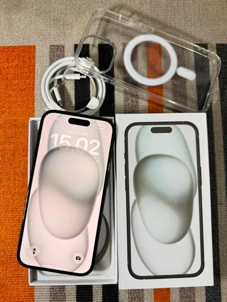 Iphone 15 128gb Black garansi On
