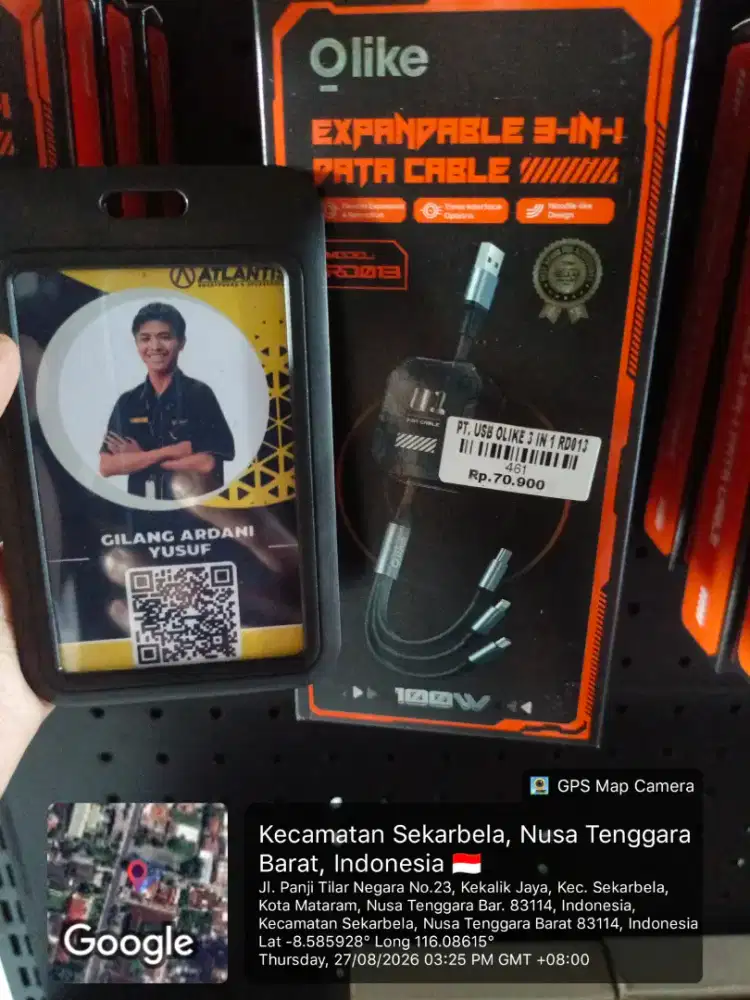 USB OLIKE 3IN1 RD013