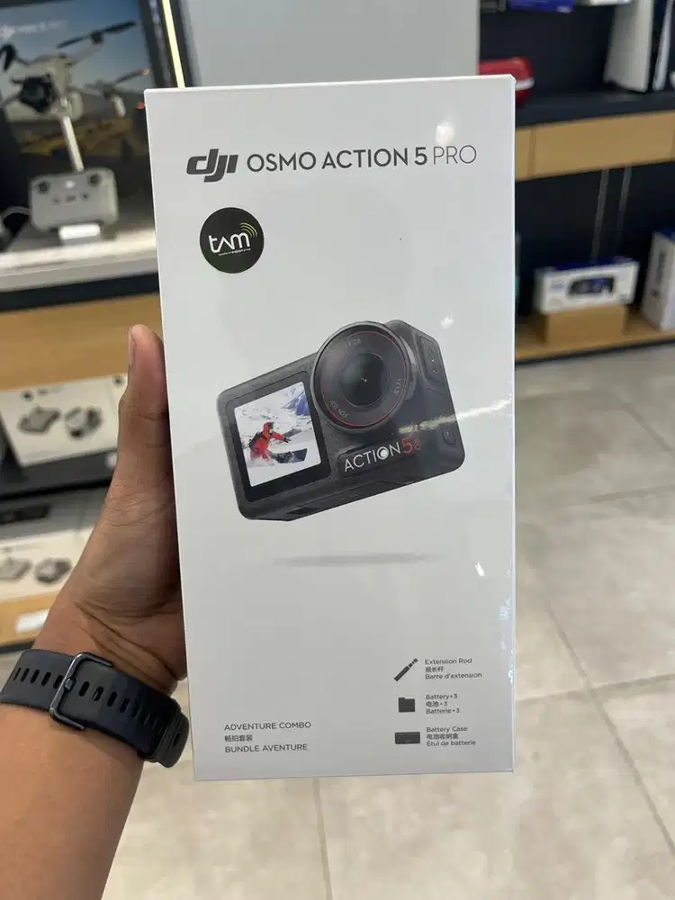 FLASH SALE !! DJI ACTION 5 PRO ADVENTURE COMBO NEW SEGEL RESMI OFFICIA