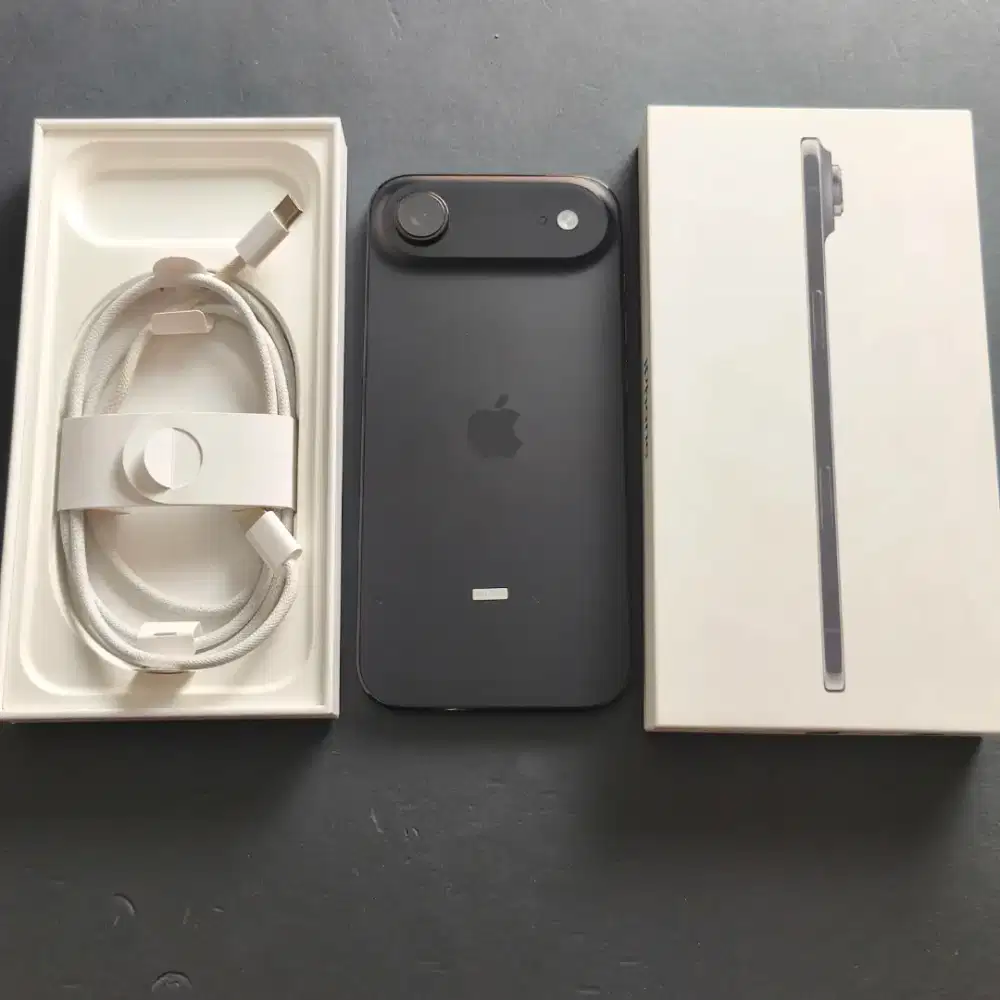 IPHONE AIR 256GB SPACE BLACK EX GARANSI RESMI IBOX