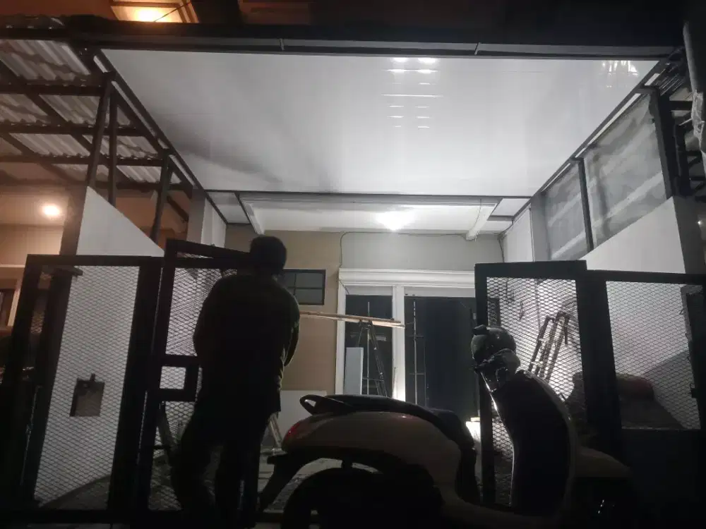 Plafon PVC dan kanopi