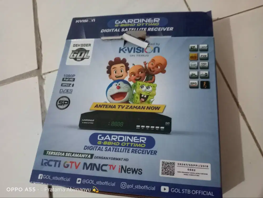 Receiver Parabola Purworejo