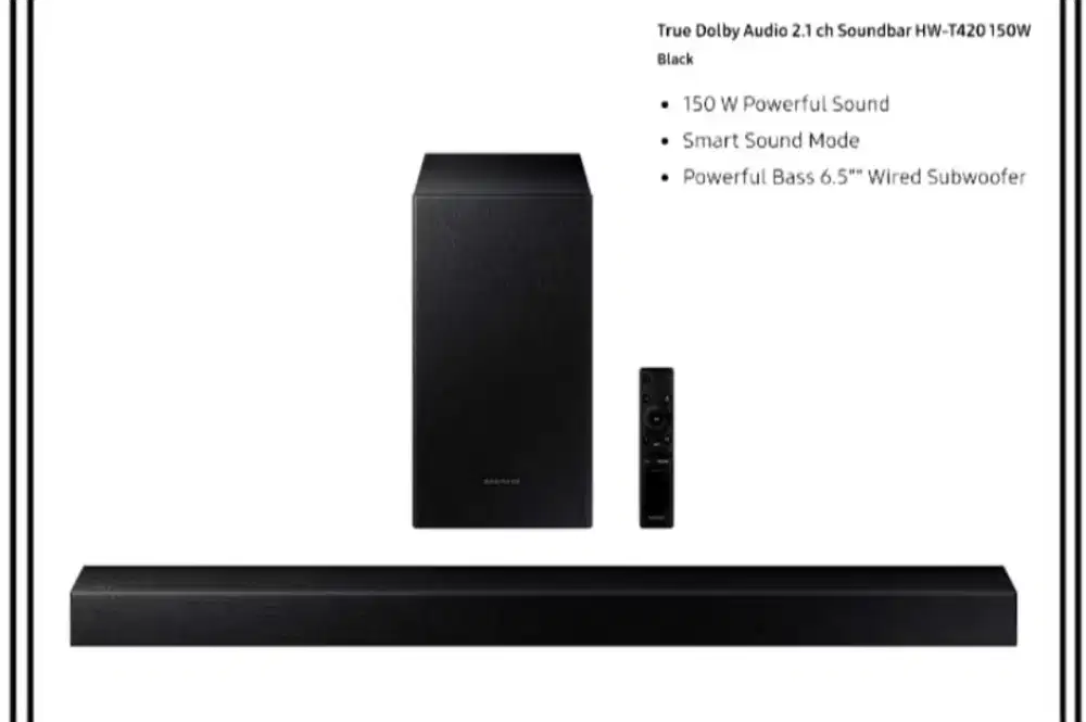 Samsung soundbar  HW-T420