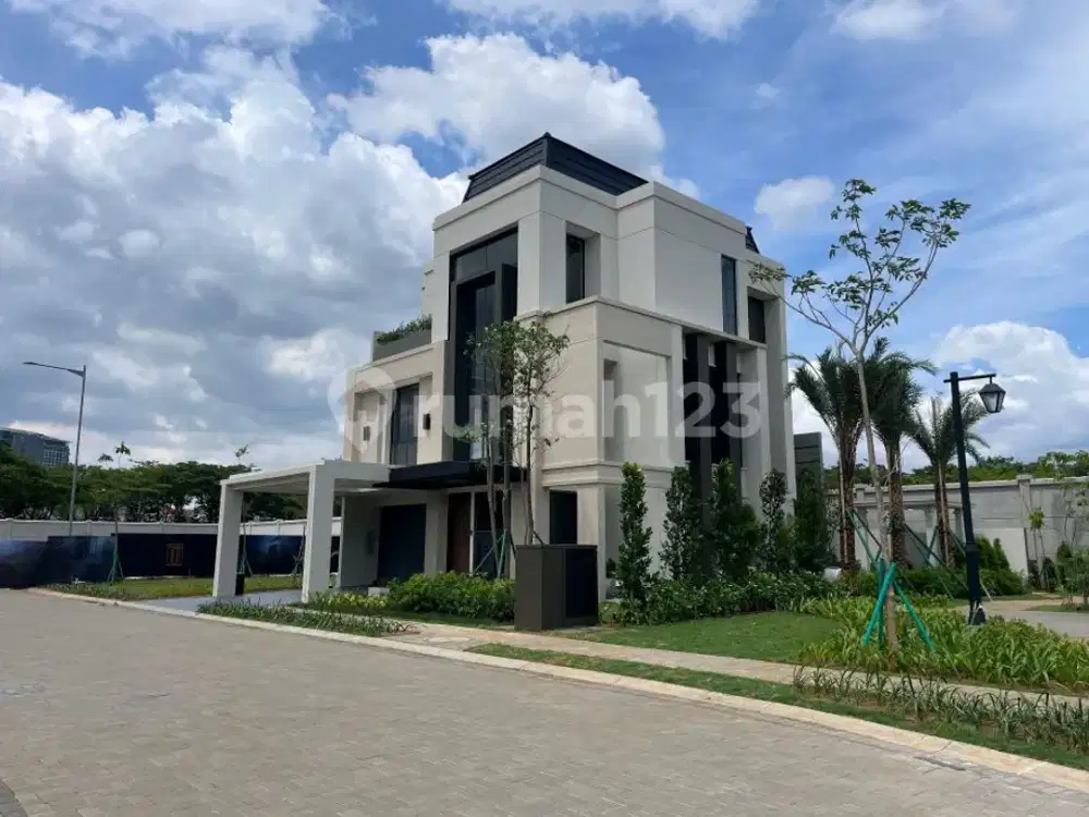Rumah 3 Lantai Include Lift Cluster Tresor Bsd Serpong Tangerang