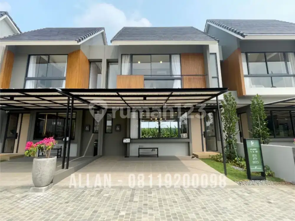 Rumah 7X12 Harga Murah Dekat Tol BSD dan Stasiun Cisauk