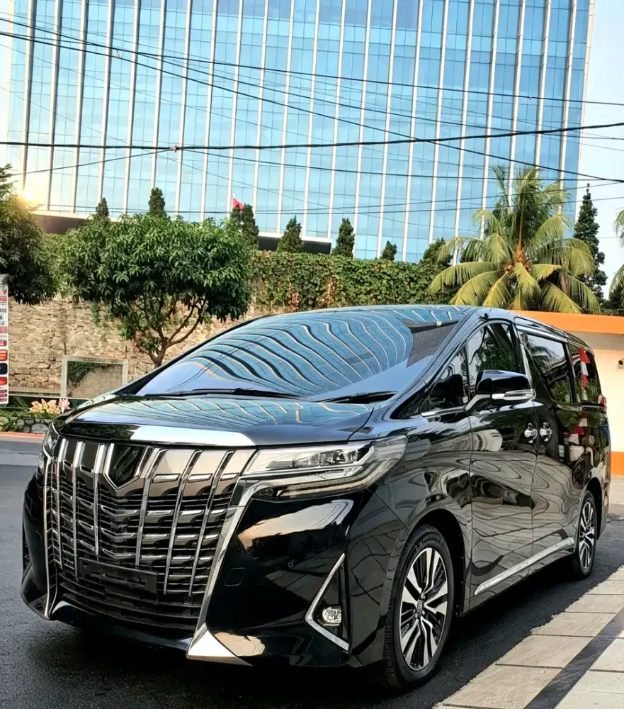 Alphard G 2023 G ATPM Black On Beige